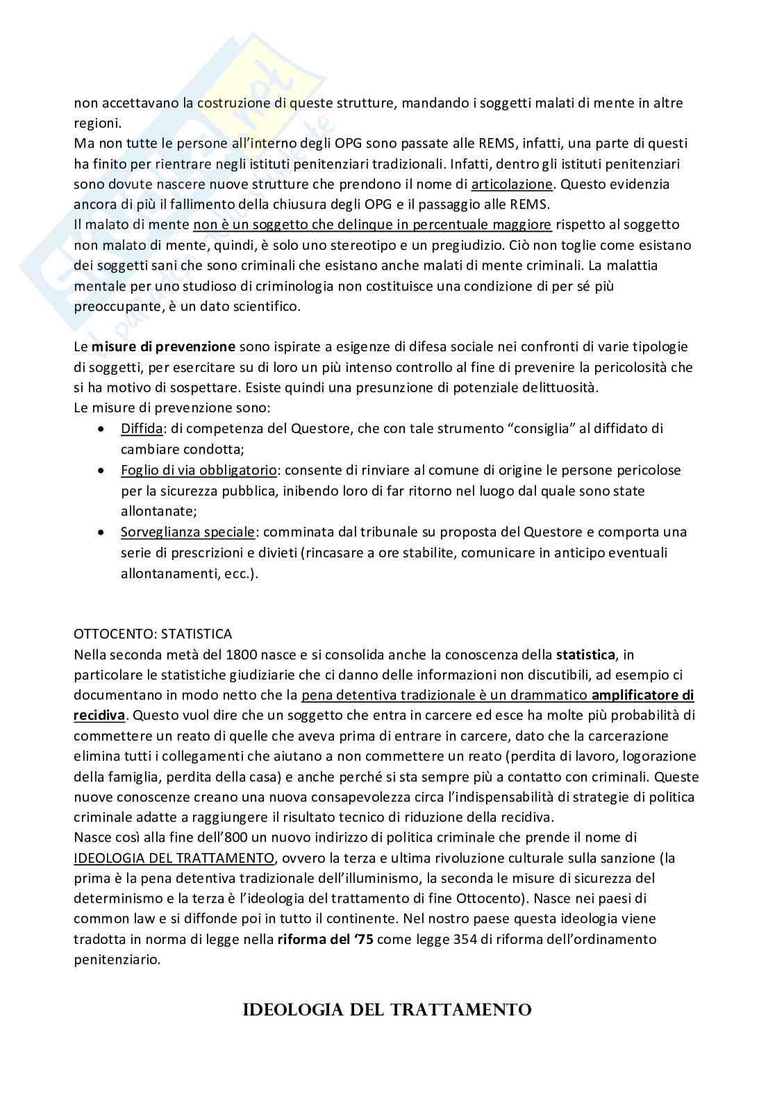 Criminologia generale Pag. 16