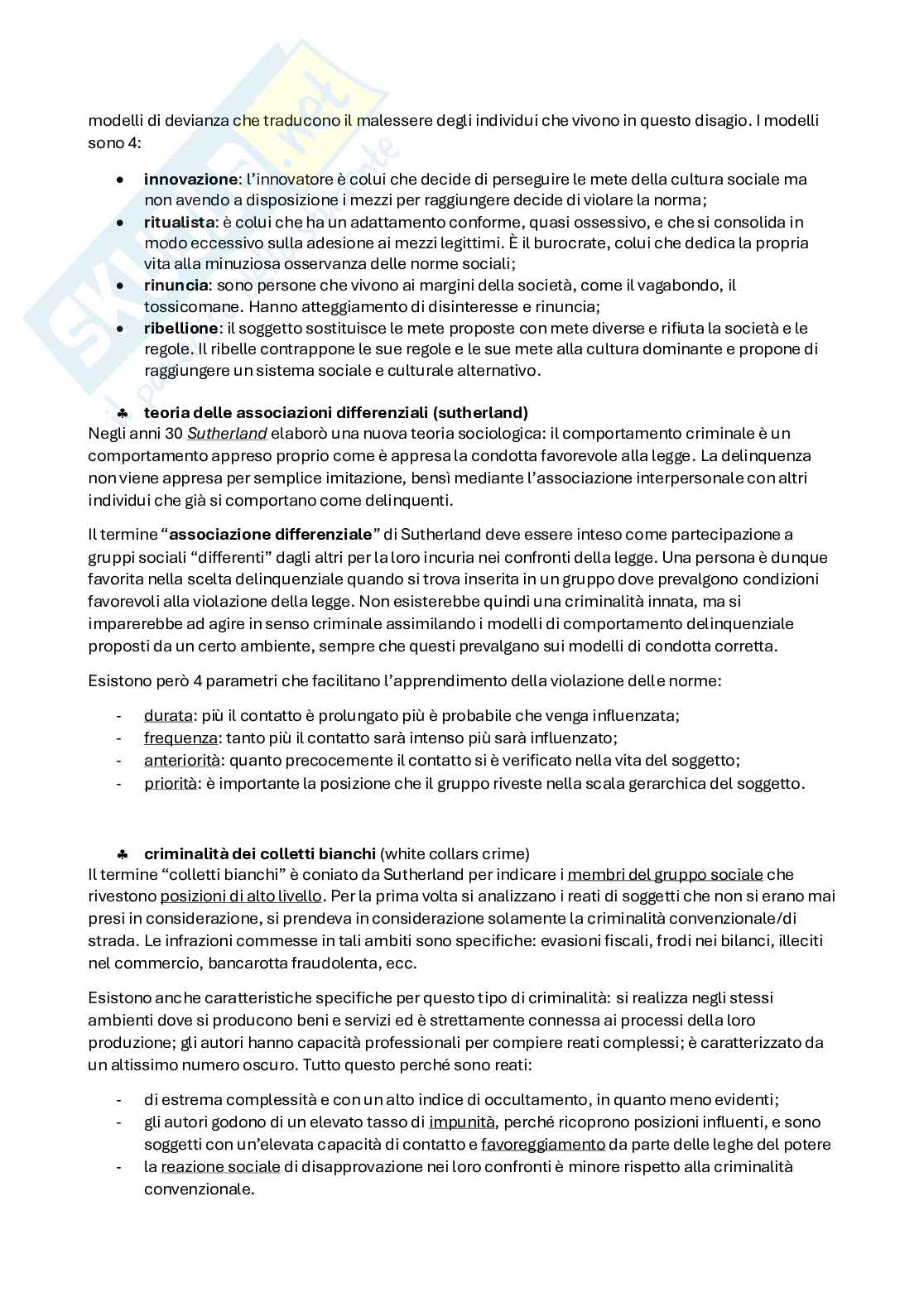 Criminologia generale Pag. 26