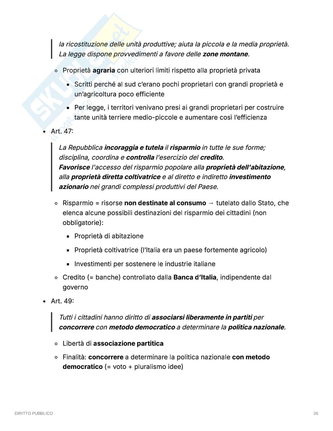 Istituzioni di diritto pubblico Pag. 26