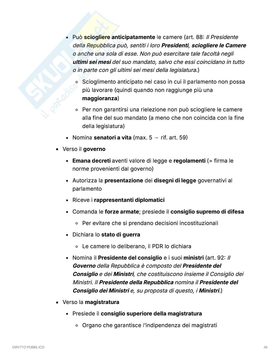 Istituzioni di diritto pubblico Pag. 46