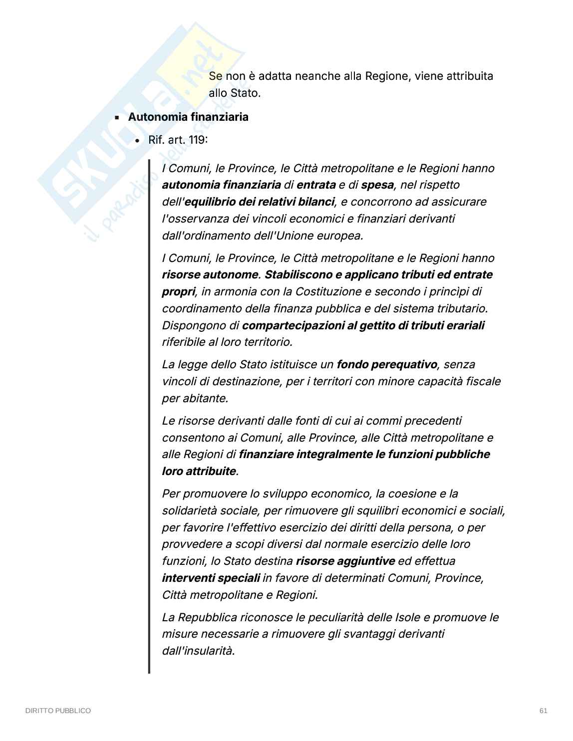 Istituzioni di diritto pubblico Pag. 61