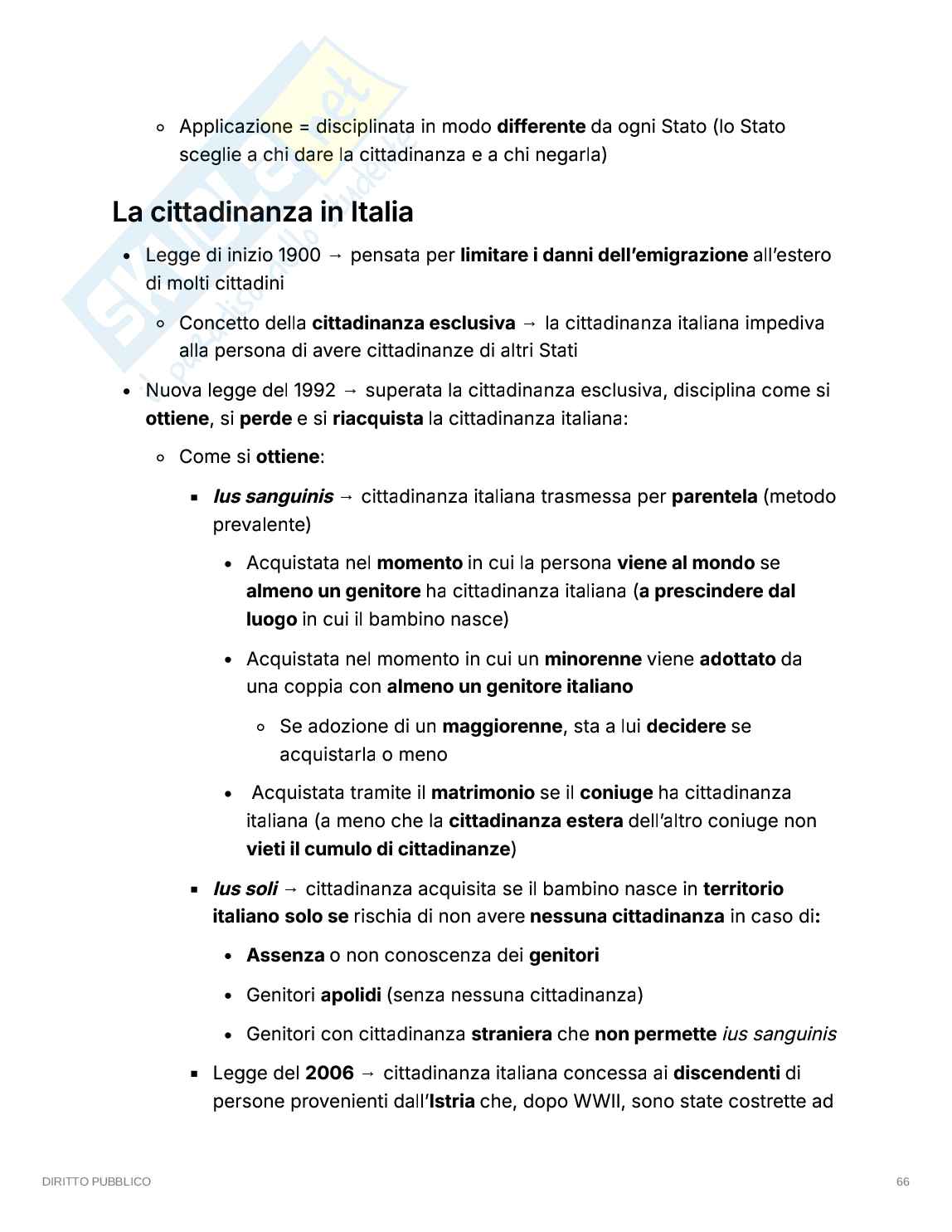 Istituzioni di diritto pubblico Pag. 66