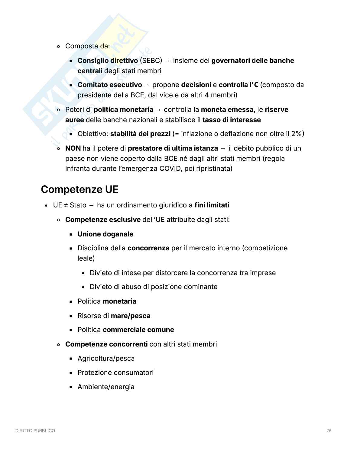 Istituzioni di diritto pubblico Pag. 76