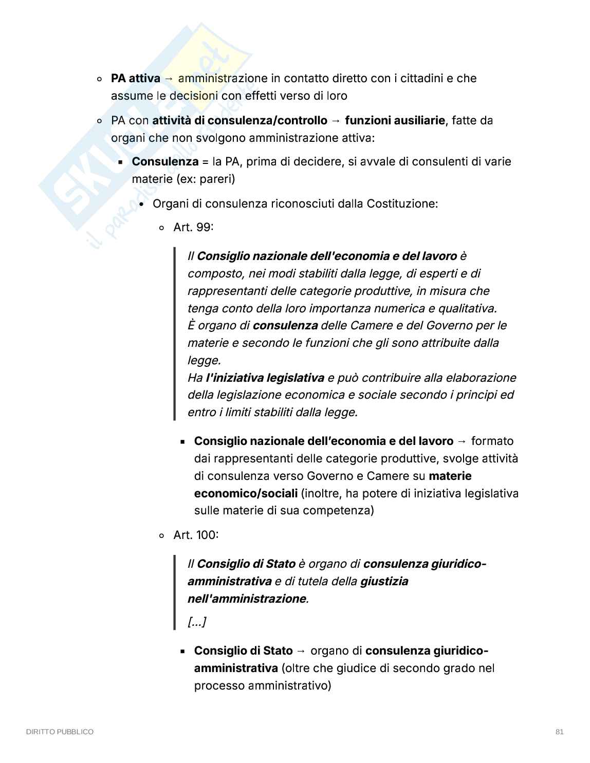 Istituzioni di diritto pubblico Pag. 81