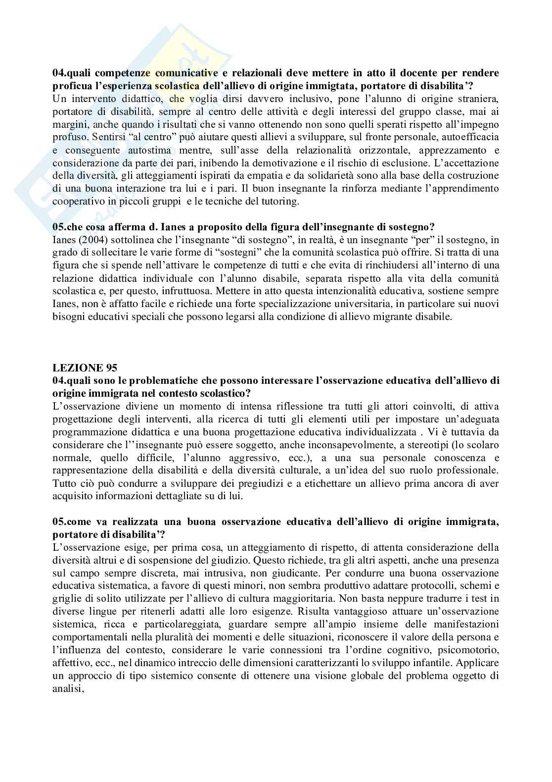 Paniere Didattica e pedagogia speciale  - Risposte aperte - aggiornato (2026) Pag. 51