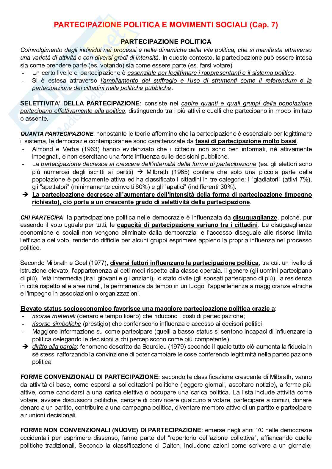 Scienza politica e governo locale - Appunti completi Pag. 26