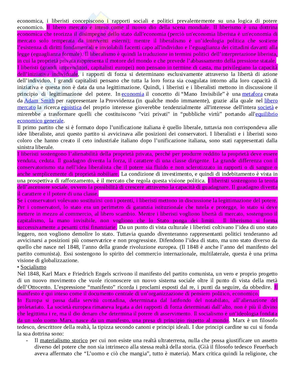 Storia contemporanea Pag. 11