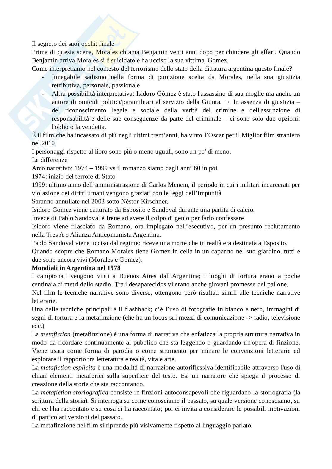 Appunti di lezione di Storia delle Americhe Pag. 1