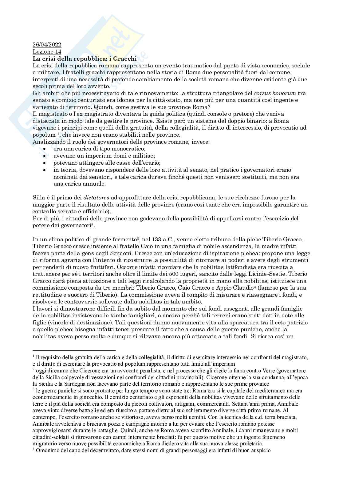 Appunti di Diritto romano monografico Pag. 16