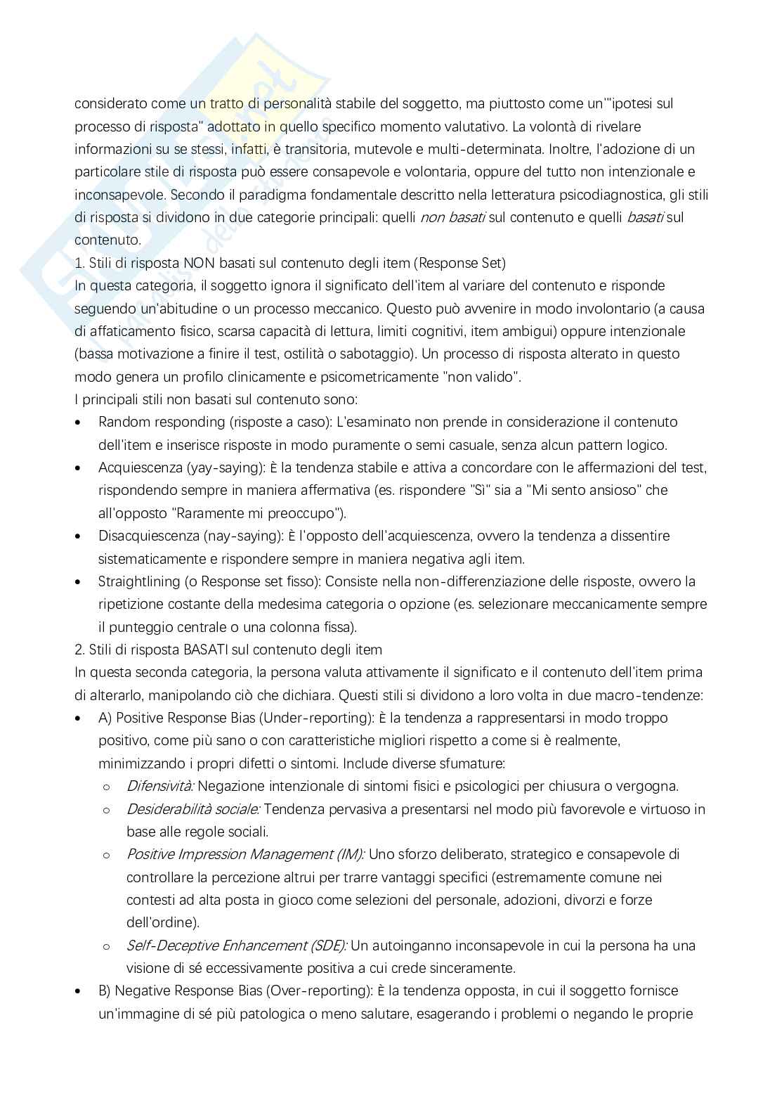Domande esame di Valutazione psicologica e di personalità  Pag. 31