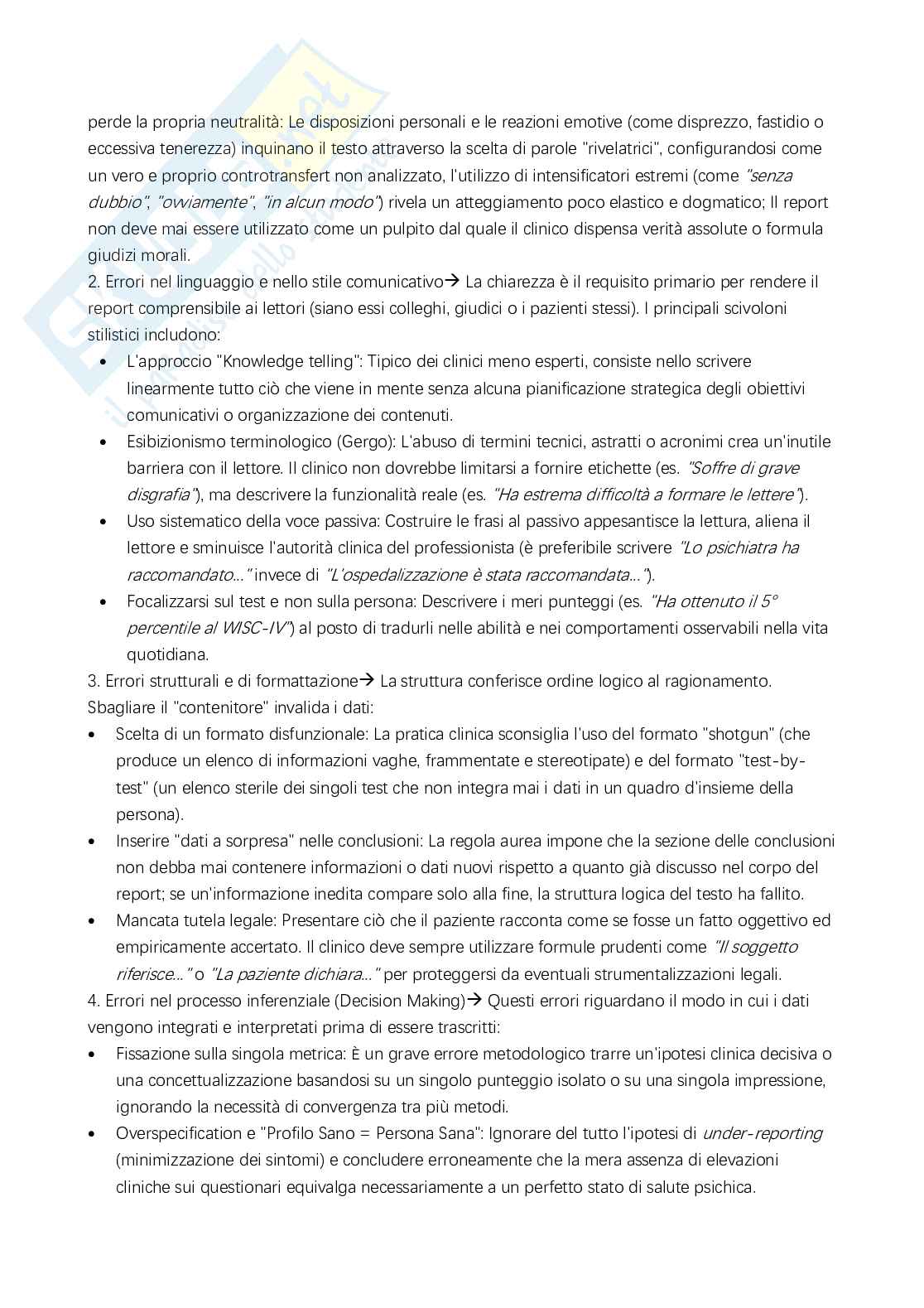 Domande esame di Valutazione psicologica e di personalità  Pag. 46