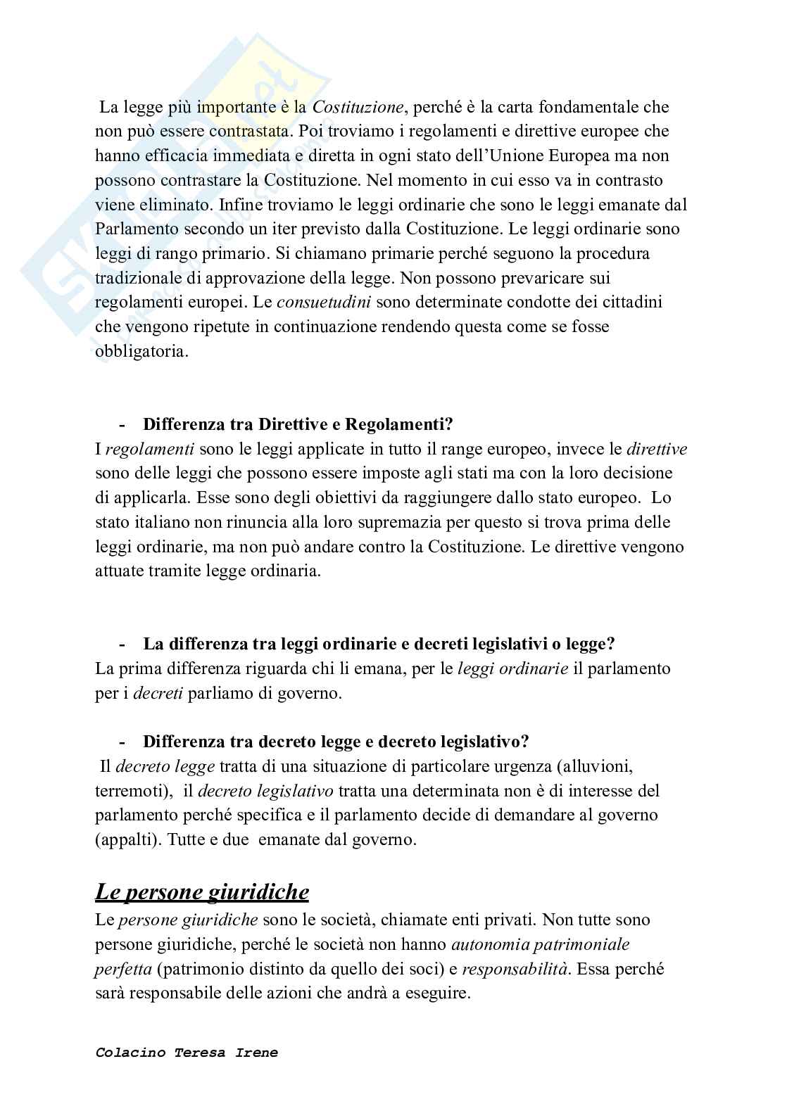 Introduzione al diritto Pag. 2