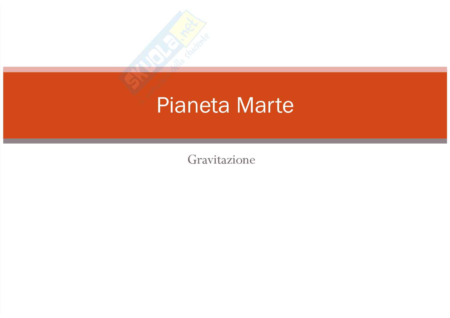 Pianeta Marte Pag. 1