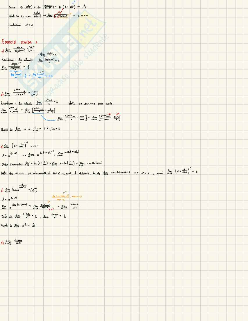Continuità delle funzioni: esercizi su punti di discontinuità e parametri Pag. 6
