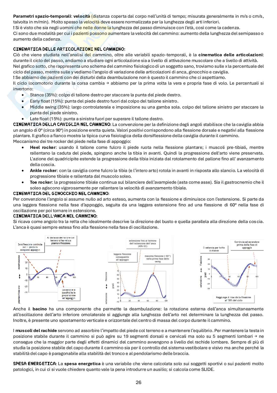 Appunti di riabilitazione nei disturbi della deambulazione Pag. 26