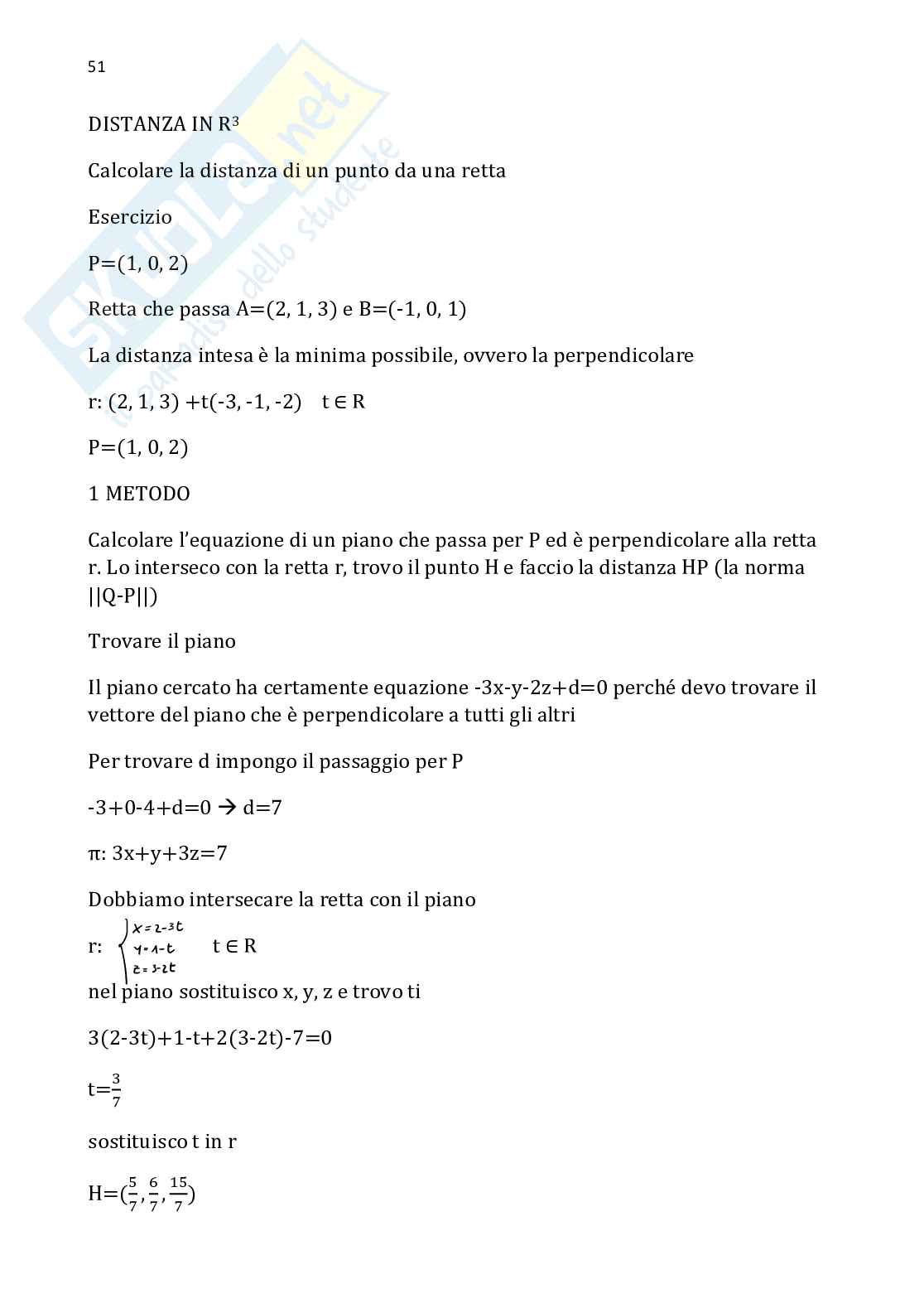 Algebra e geometria lineare - Parte 2 Pag. 26