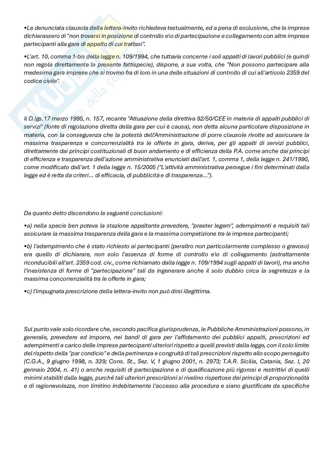 Paniere per concorsi pubblici diritto dei contratti pubblici per concorsi da laureato e diplomato Pag. 26