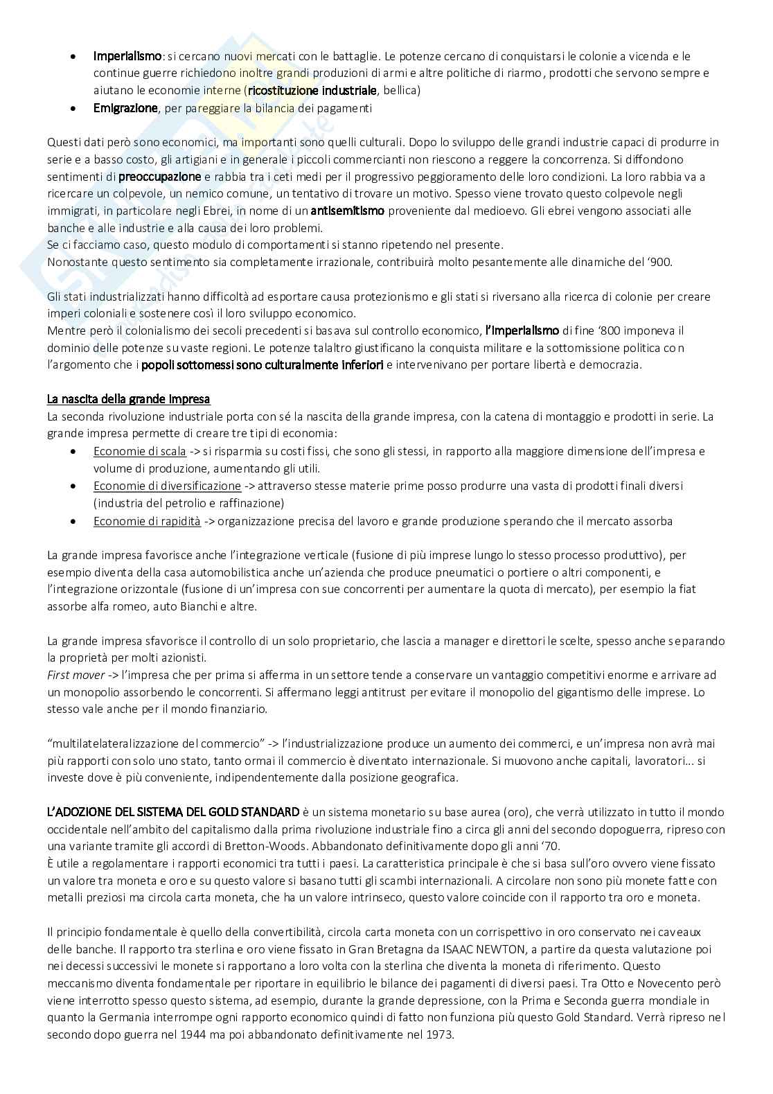 Appunti completi Storia economica Pag. 36
