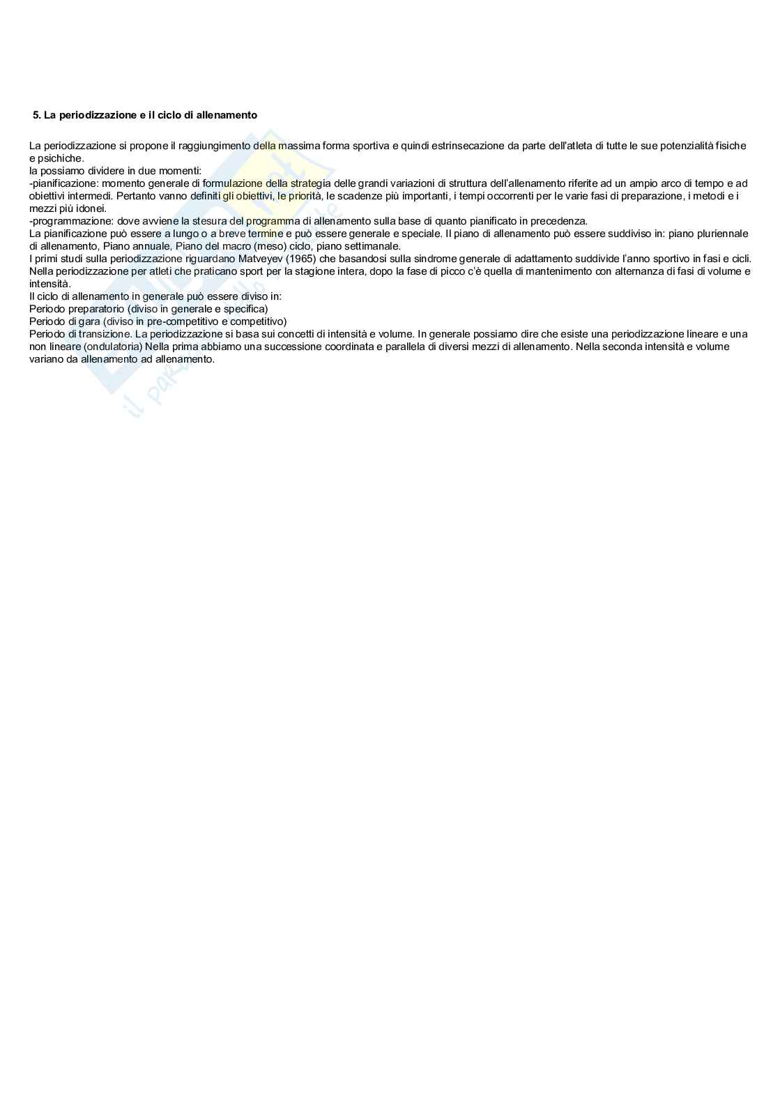 Paniere Teoria e metodologia dell'allenamento (2026) - Risposte multiple corrette Pag. 11