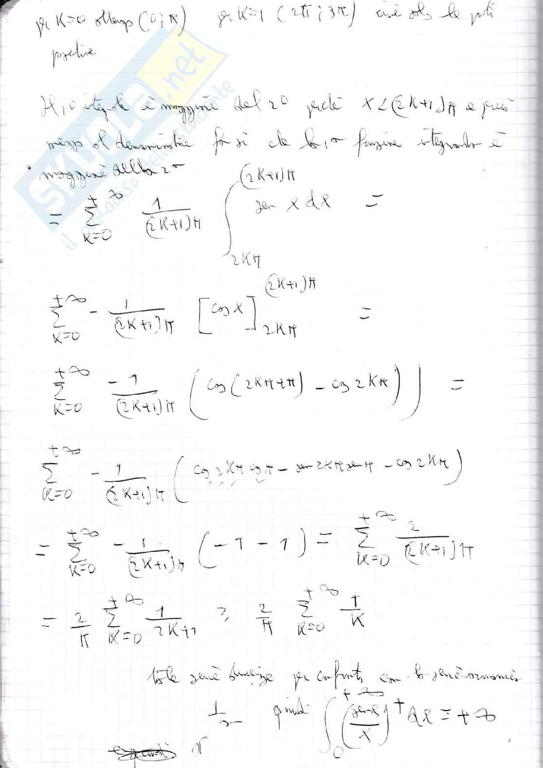 Titolo: Metodi matematici, appunti del corso- Quaderno 2  Pag. 36