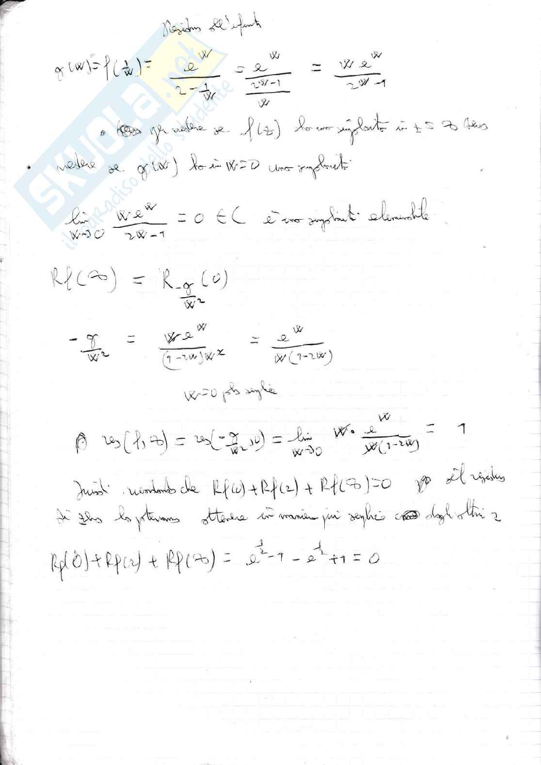 Titolo: Metodi matematici, appunti del corso- Quaderno 2  Pag. 46
