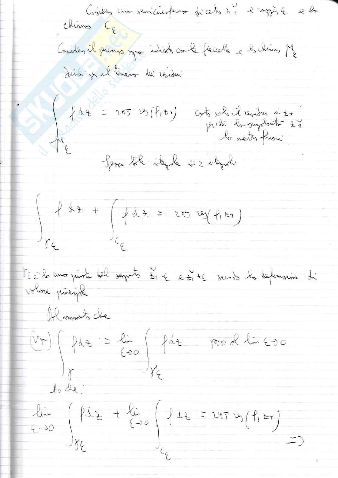 Titolo: Metodi matematici, appunti del corso- Quaderno 2  Pag. 51