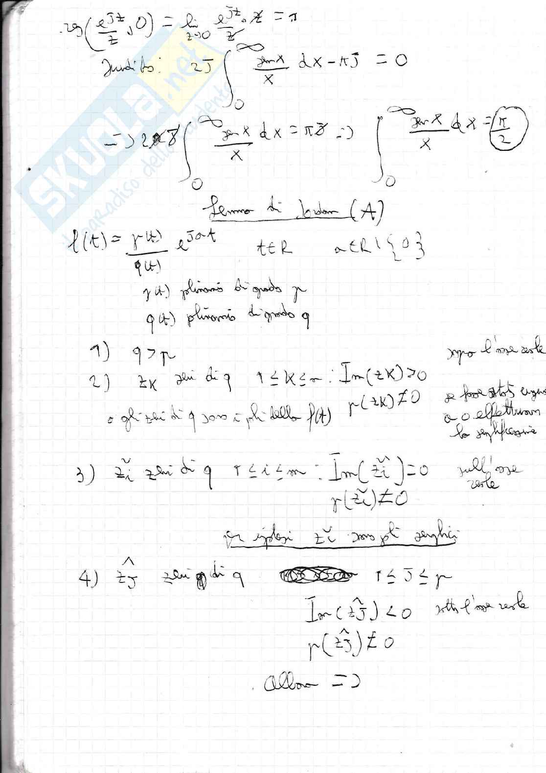 Titolo: Metodi matematici, appunti del corso- Quaderno 2  Pag. 76