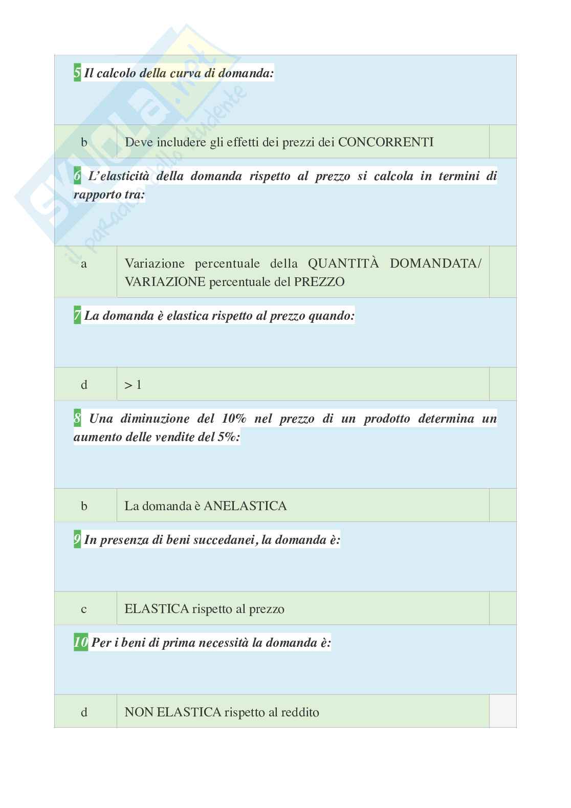 Tutte le 700 domande e risposte esame di Strategie di comunicazione d'impresa - aggiornate a Novembre 2022 - 100 Pagine Pag. 21
