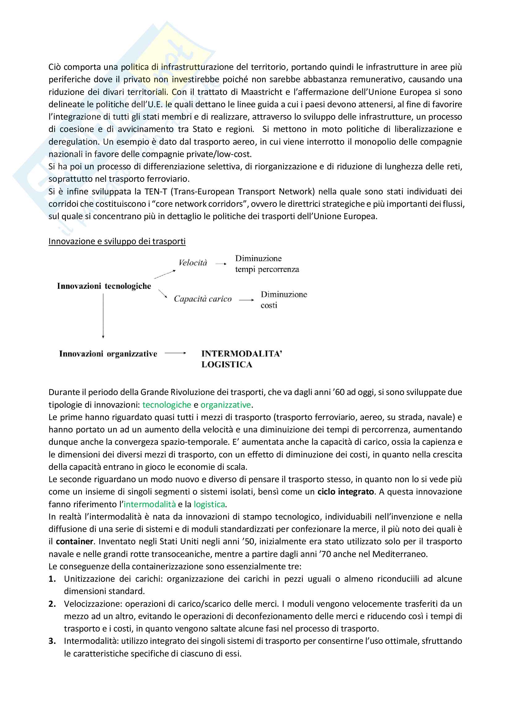 Geografia delle Comunicazioni e del Commercio Internazionale Pag. 11