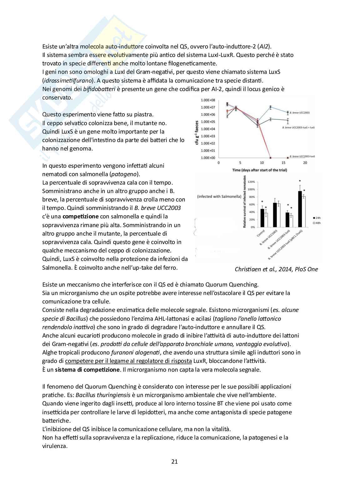 Microbiota umano e metagenomica Pag. 21