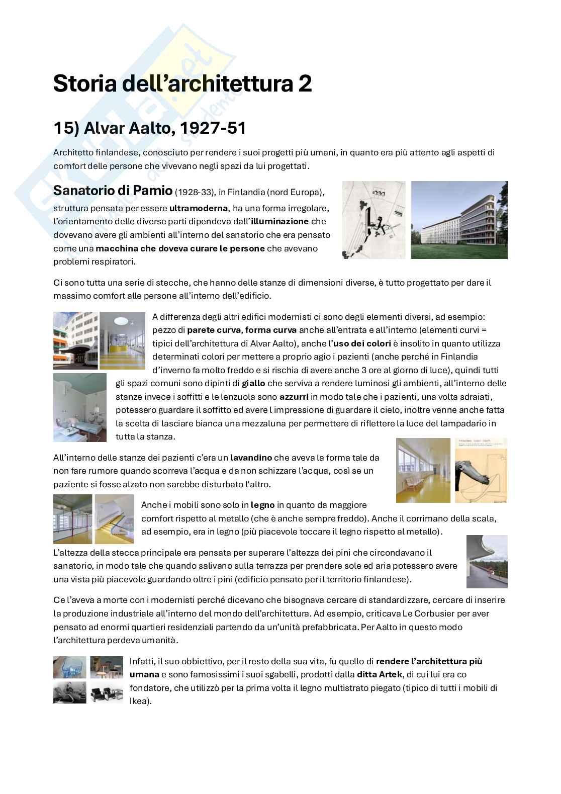 Storia dell'architettura 2 Pag. 1