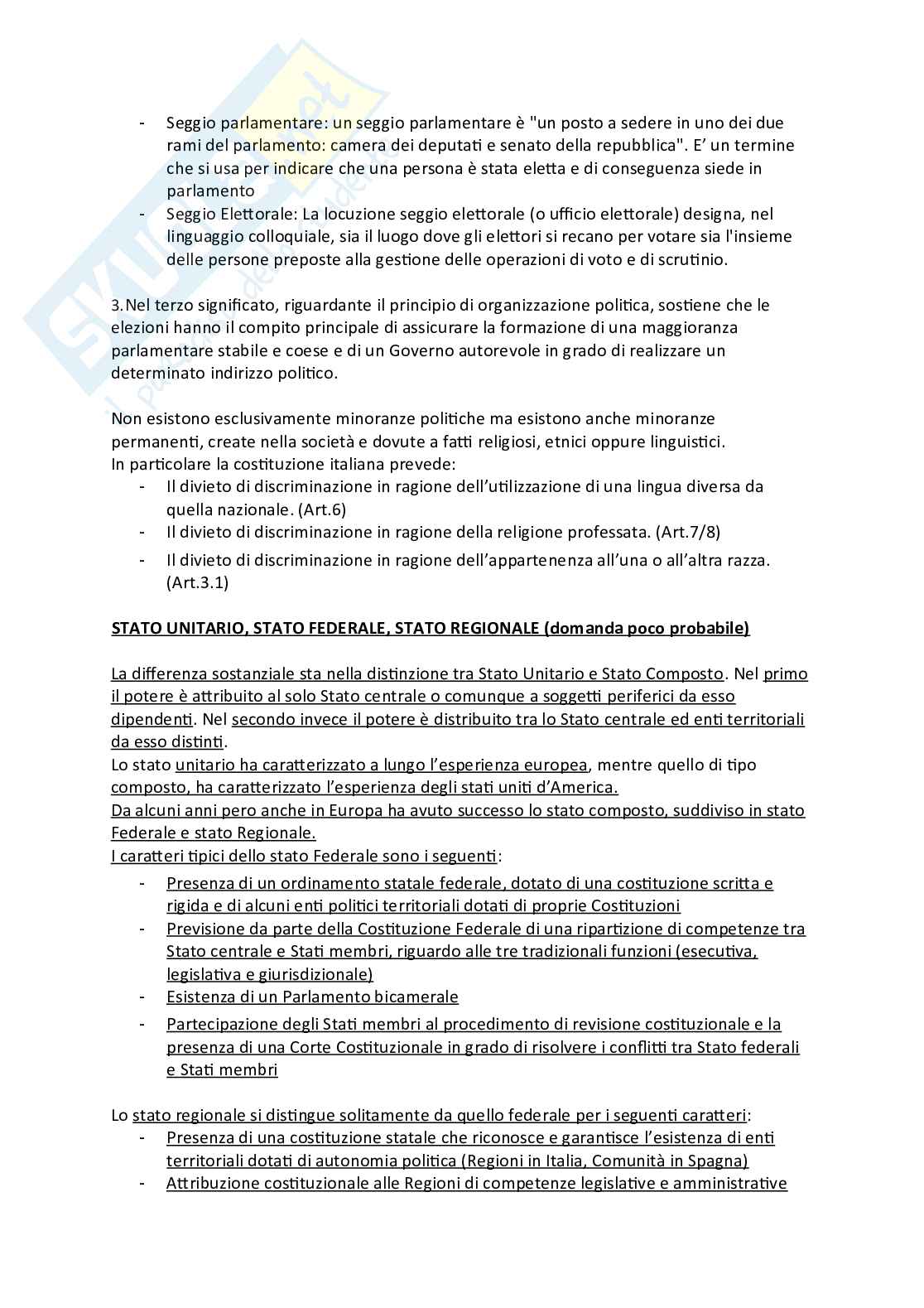 Diritto pubblico esame orale Istituzioni di diritto pubblico Pag. 16