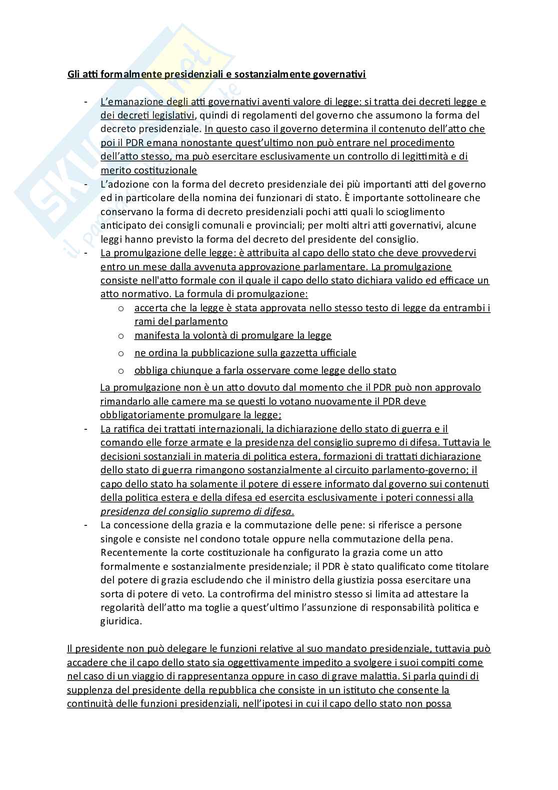 Diritto pubblico esame orale Istituzioni di diritto pubblico Pag. 46