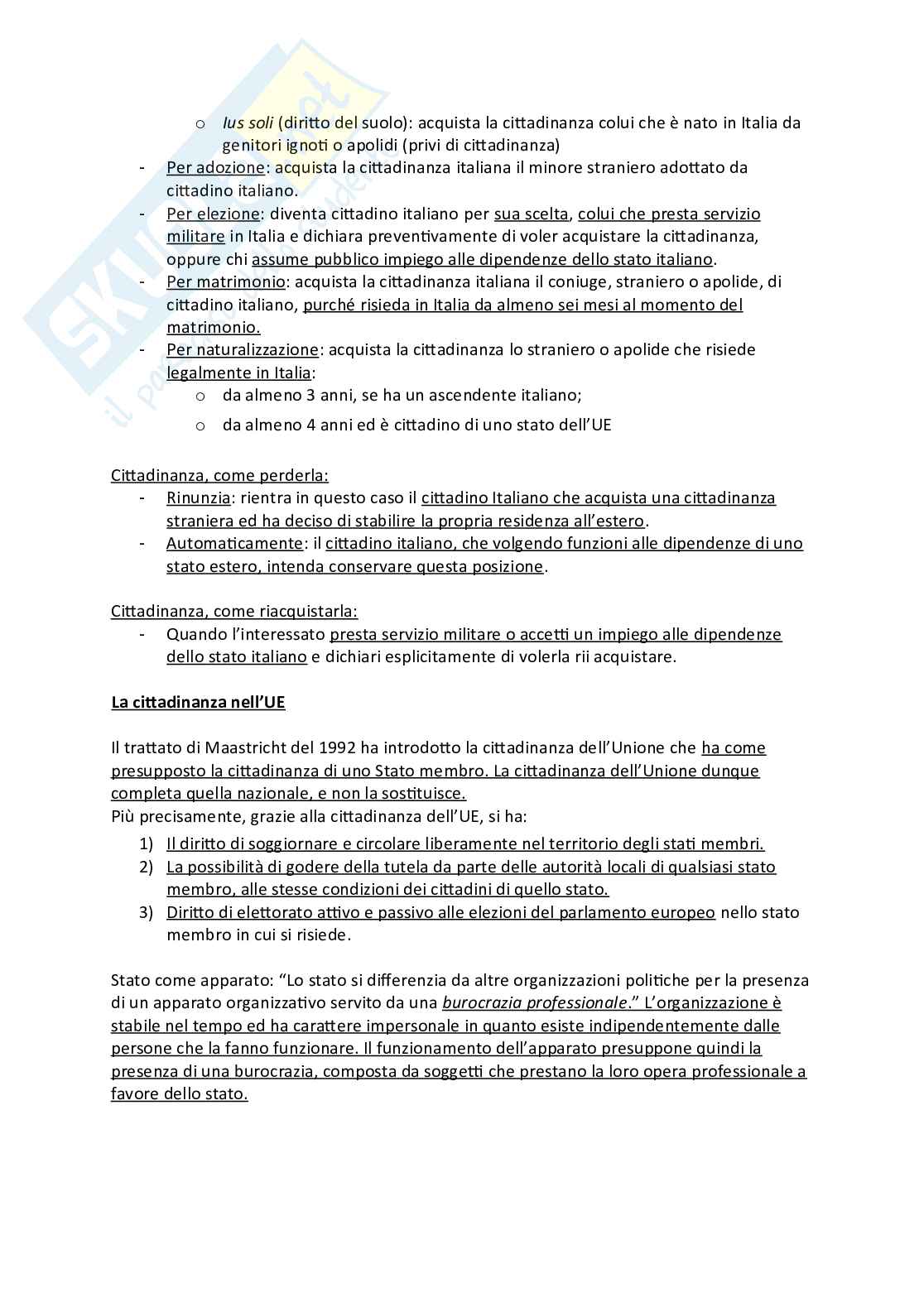 Diritto pubblico esame orale Istituzioni di diritto pubblico Pag. 6
