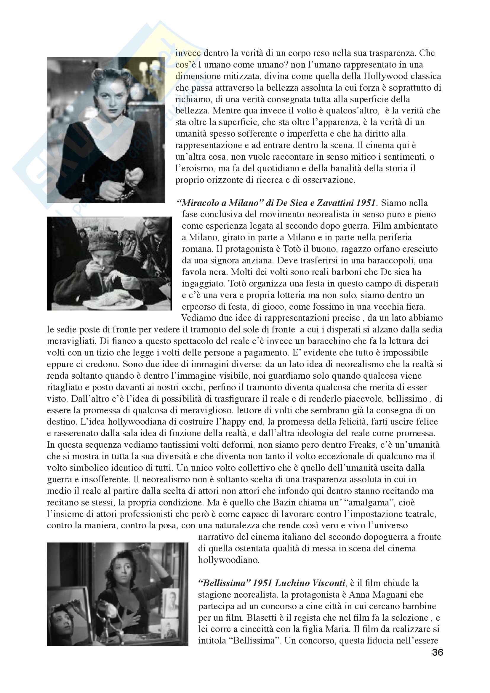 Appunti esame Storia ed estetica del cinema, prof.ssa Farinotti per esame da frequentante Pag. 36