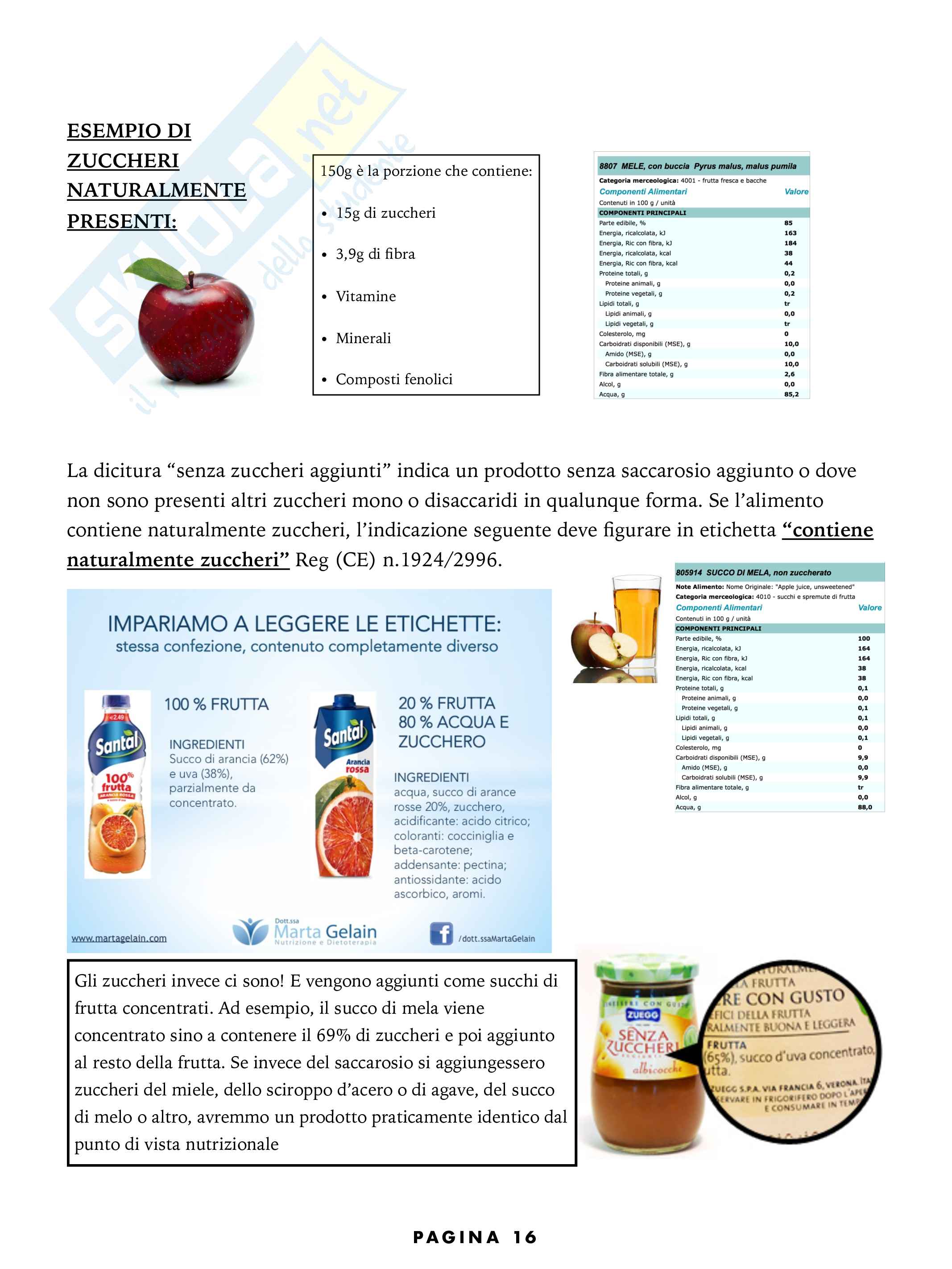 Valutazione nutrizionale Pag. 16