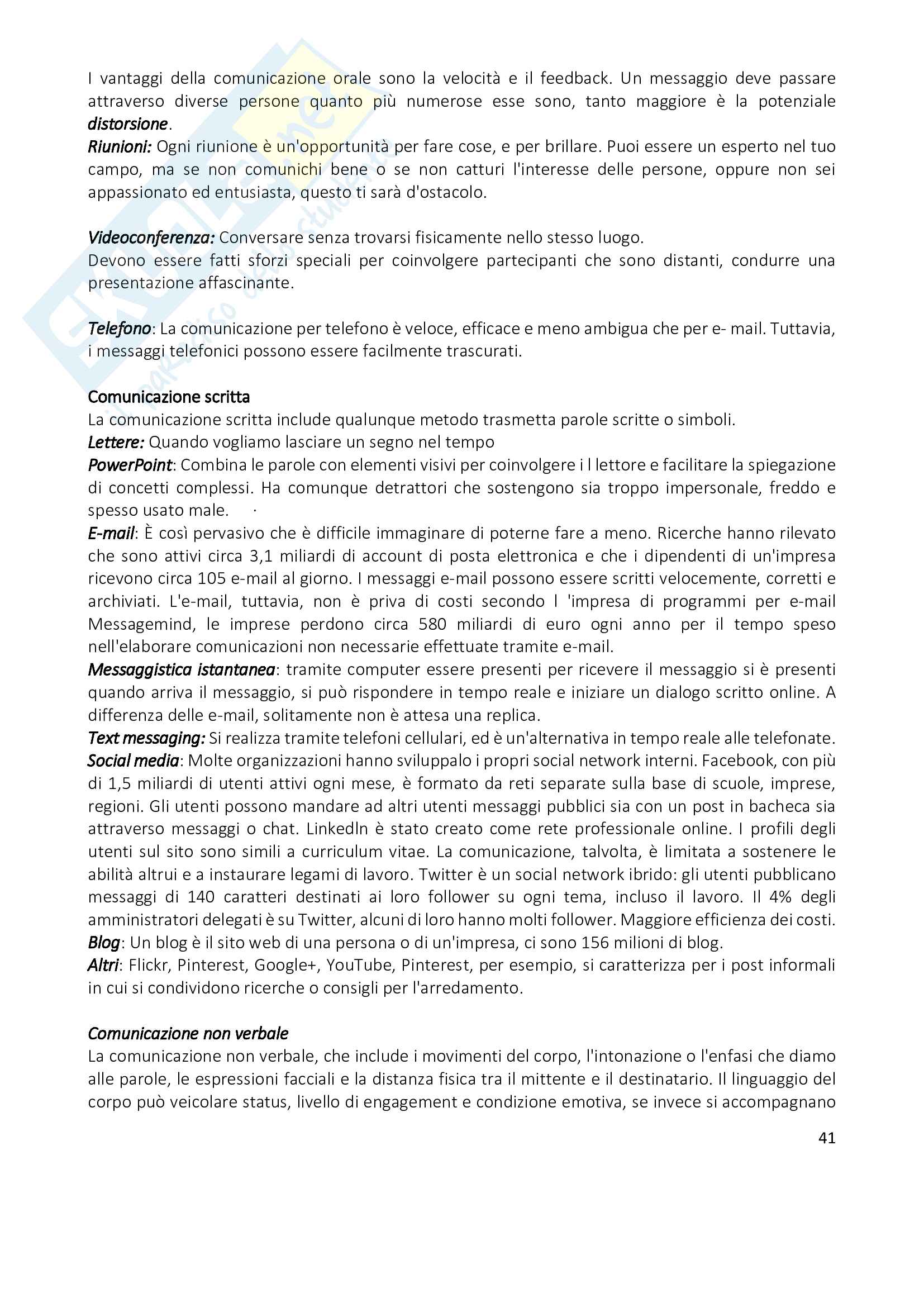 Lezioni Comportamento Organizzativo Pag. 41