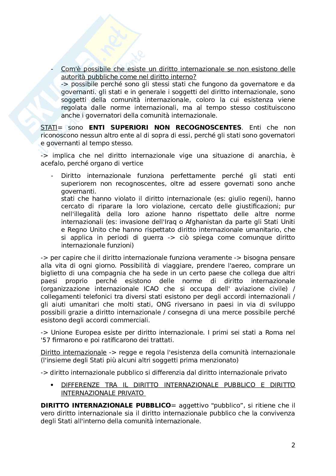 Appunti Diritto internazionale pubblico Pag. 2