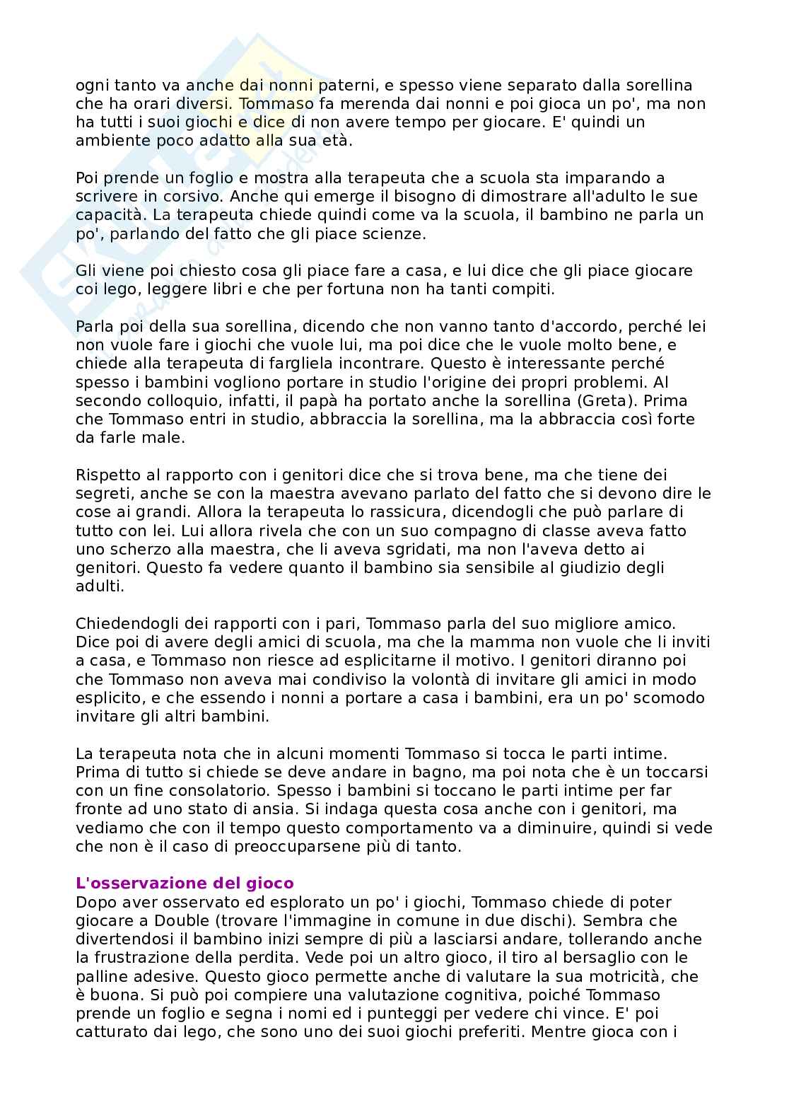 Appunti di Assestment psicodinamico in età evolutiva Pag. 71