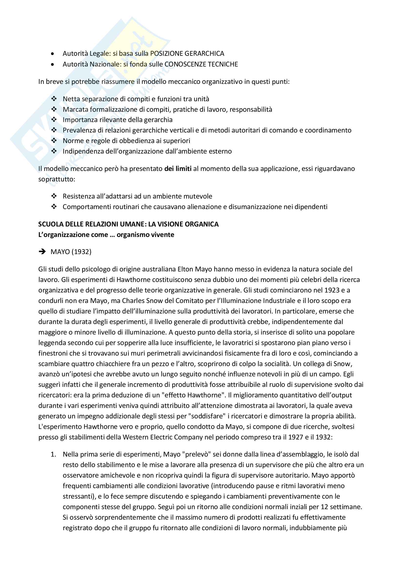 Organizzazione e sistemi informativi Pag. 2