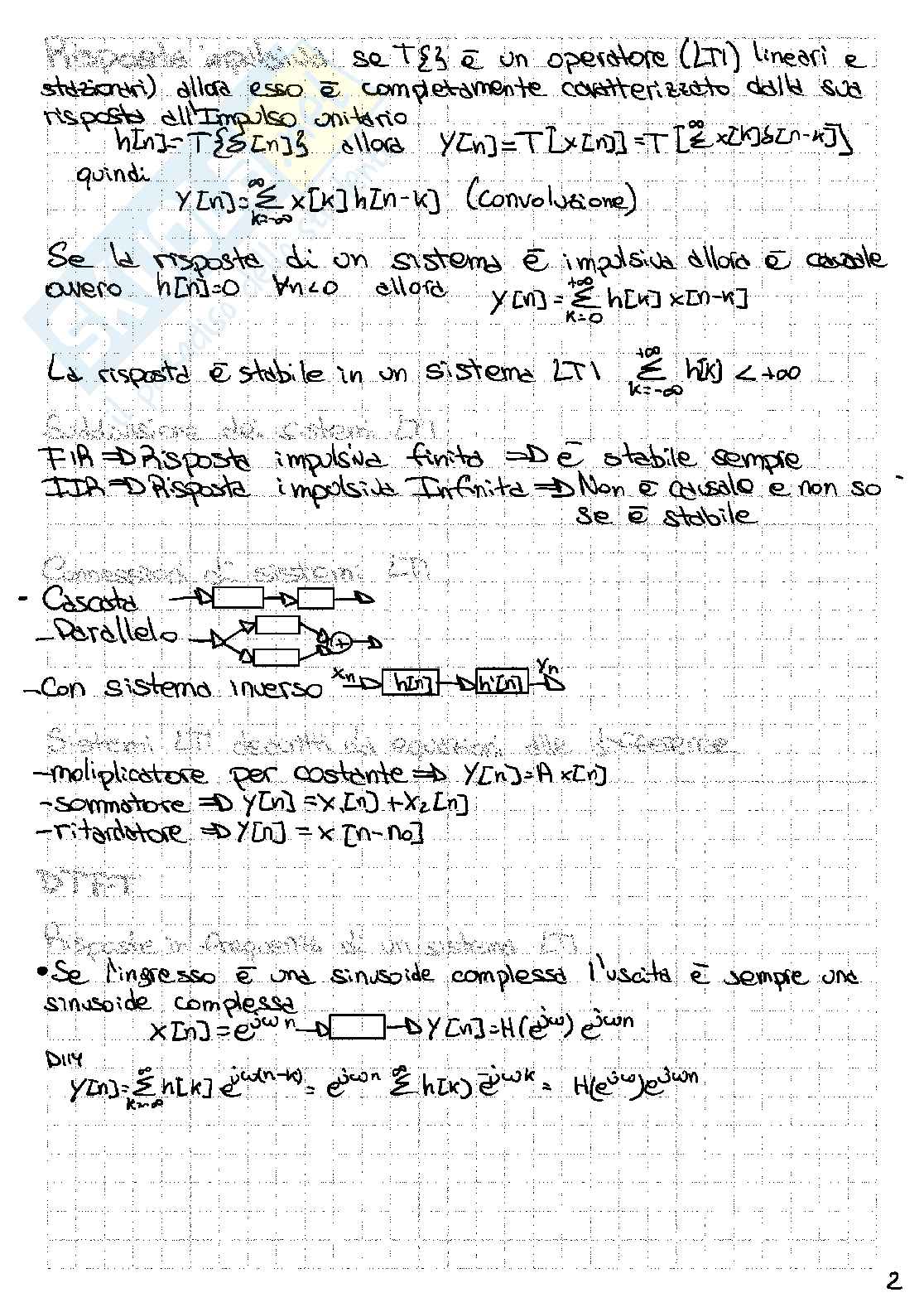 Appunti Circuiti e Algoritmi per il Digital Signal Processing Pag. 2