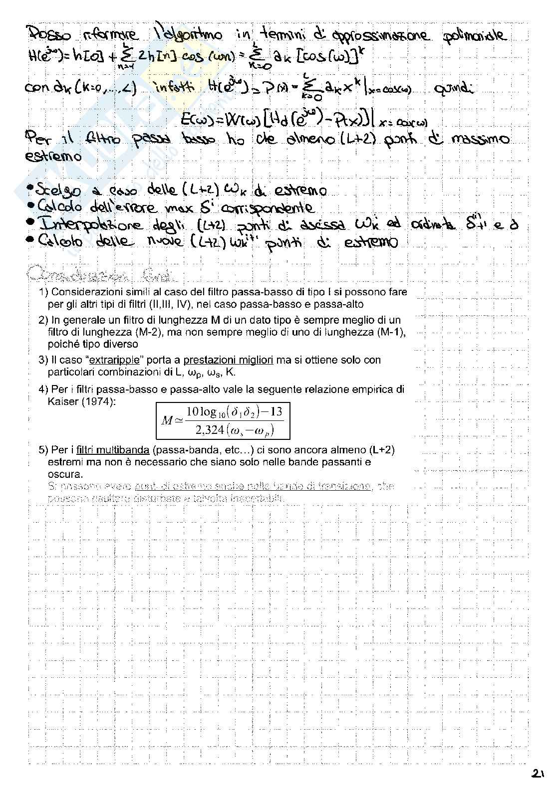 Appunti Circuiti e Algoritmi per il Digital Signal Processing Pag. 21