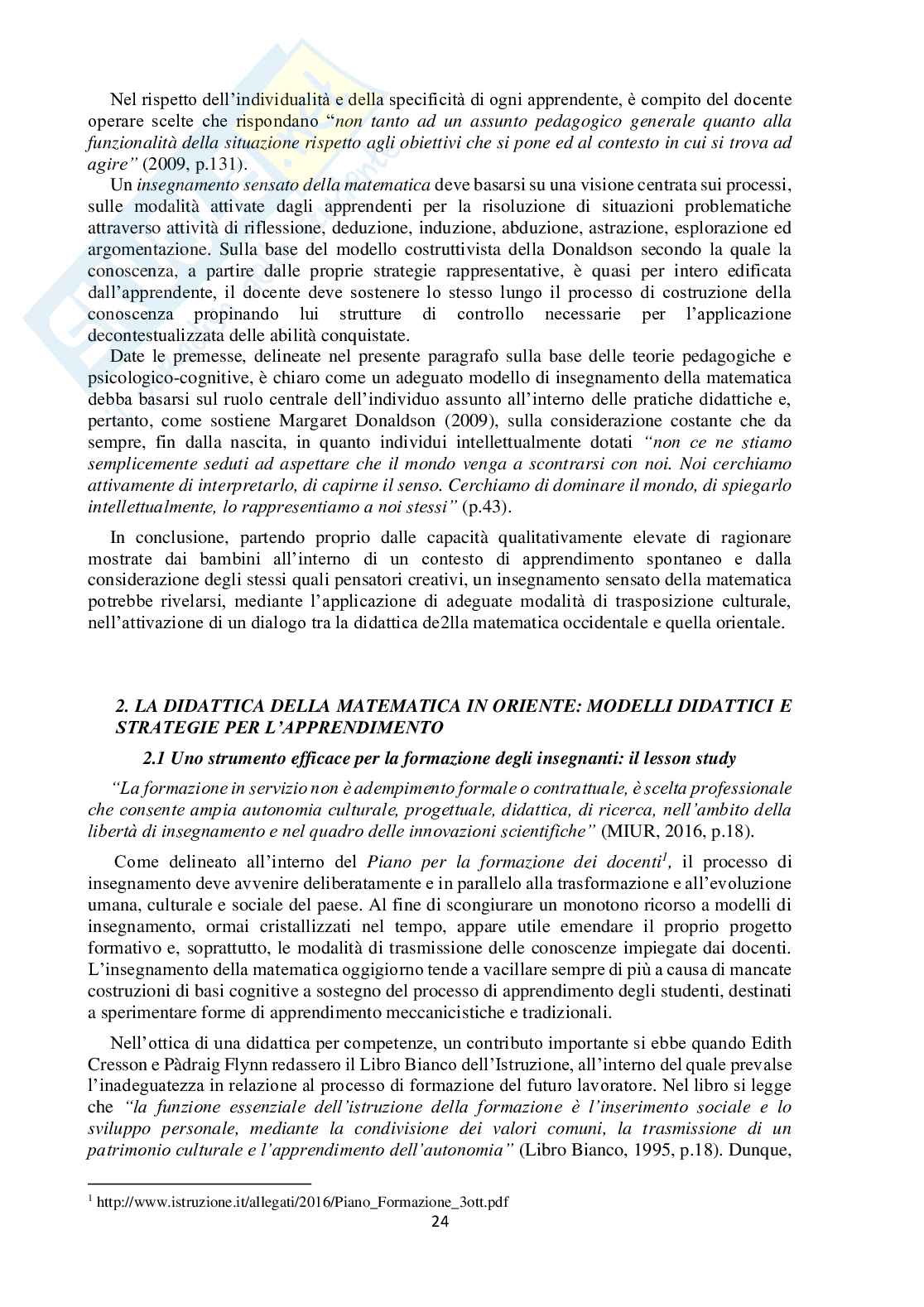 Singapore Math Method. Un'esperienza di trasposizione culturale nella scuola primaria e dell'infanzia Pag. 26