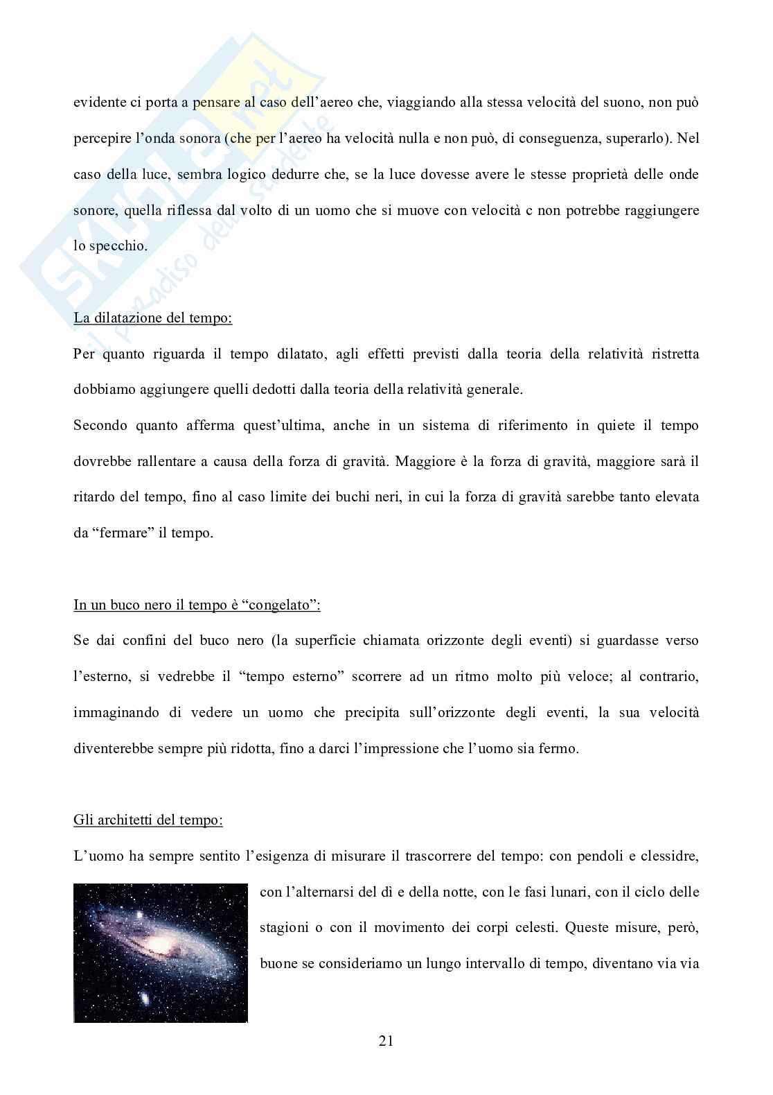 Tempo e Spazio Pag. 21