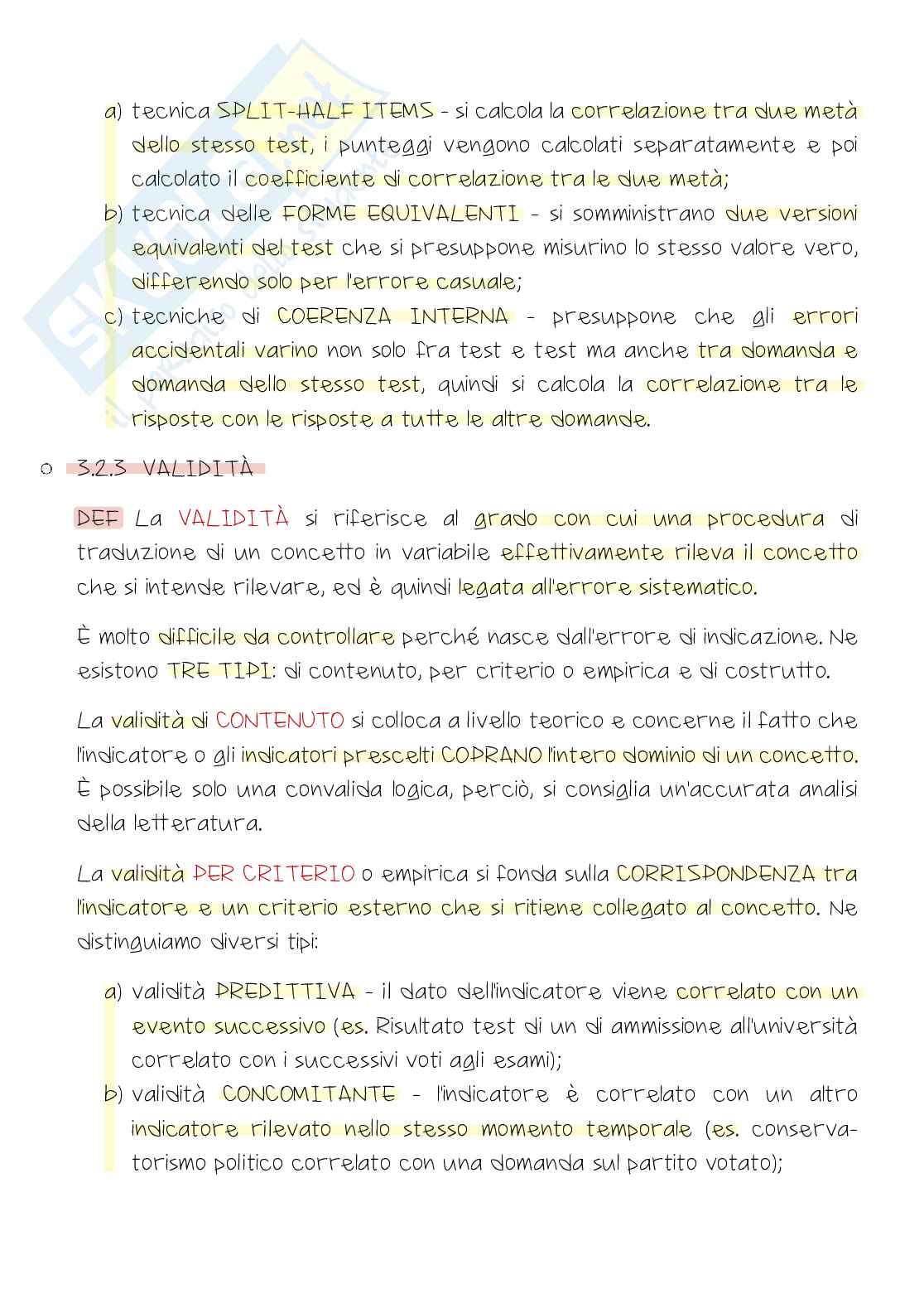 Appunti completi di Metodologia e tecnica della ricerca sociale Pag. 16