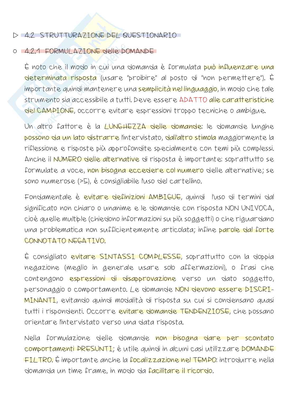 Appunti completi di Metodologia e tecnica della ricerca sociale Pag. 21