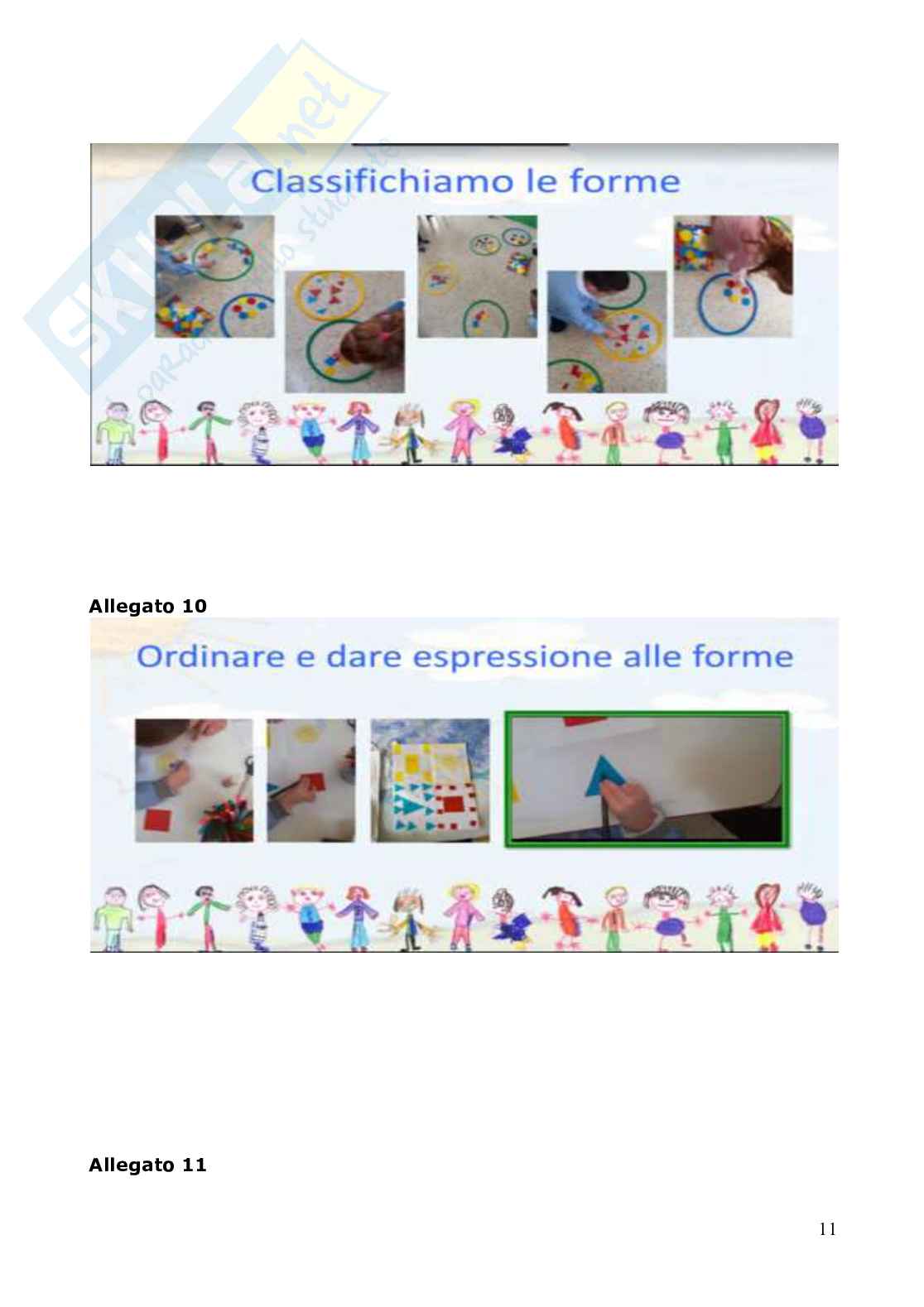 Esempio Uda lezione simulata per la scuola dell'infanzia o primaria e concorsi pubblici dal titolo imparare con il corpo Pag. 11
