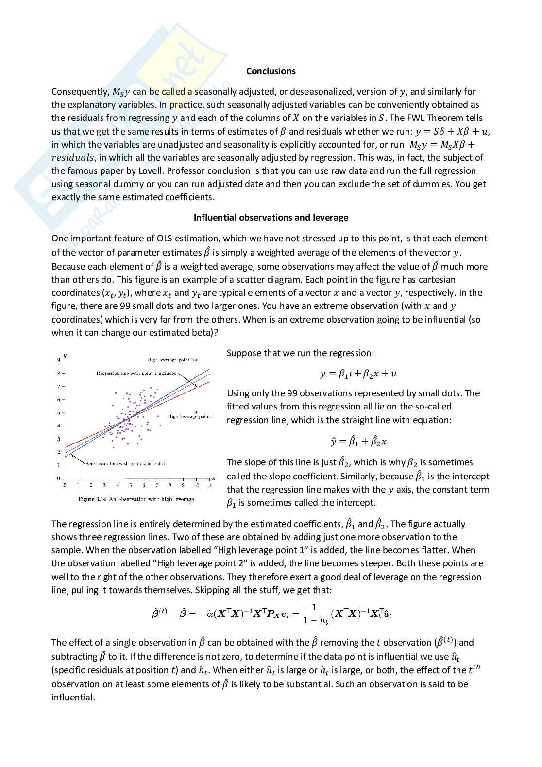 Applied econometrics - Appunti completi (ENG) Pag. 31