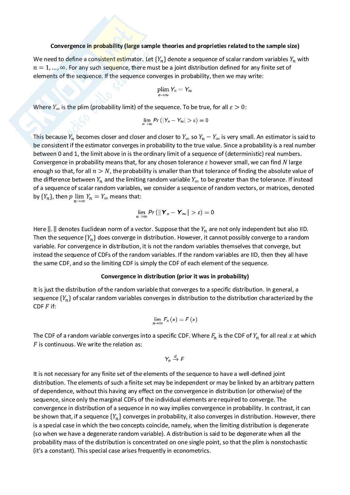 Applied econometrics - Appunti completi (ENG) Pag. 36