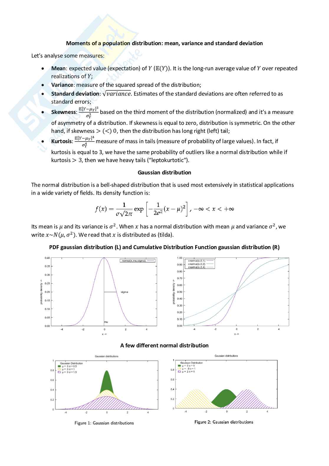 Applied econometrics - Appunti completi (ENG) Pag. 6